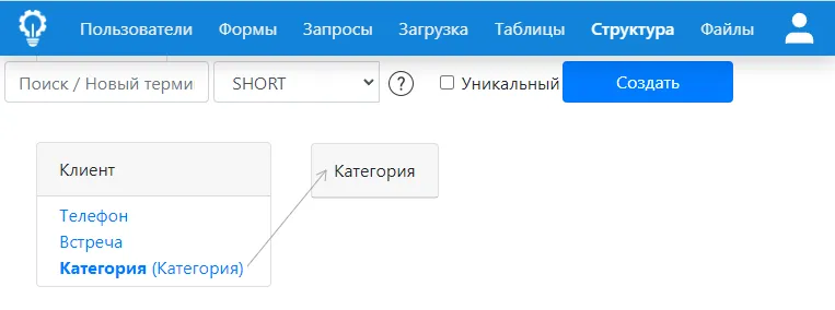 редактор структуры рис.12